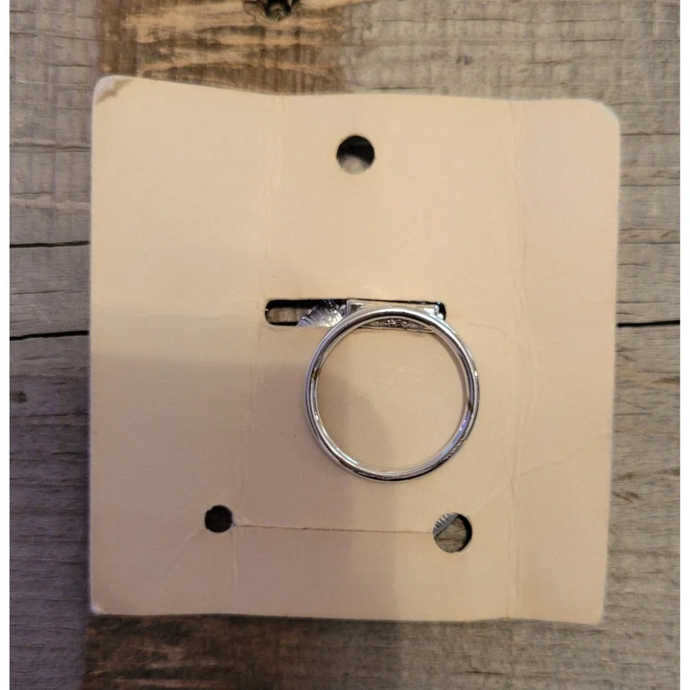Loree Scarf Clip Vintage Gold Tone Silver Tone Oval‎ Brooch Pin Accessory